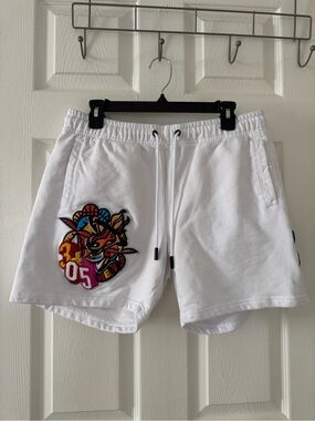 Miami Heat Men's White Shorts